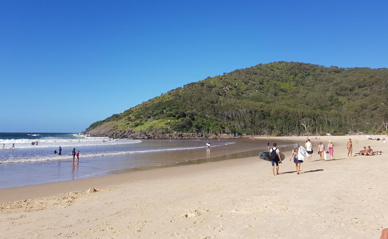 Connors Beach'in fotoğrafı parlak ince kum yüzey ile