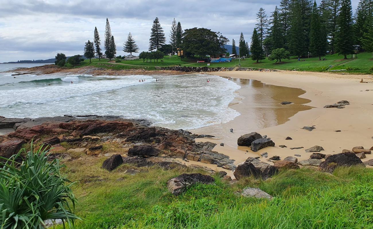 Horseshoe Bay Beach'in fotoğrafı i̇nce bej kum yüzey ile