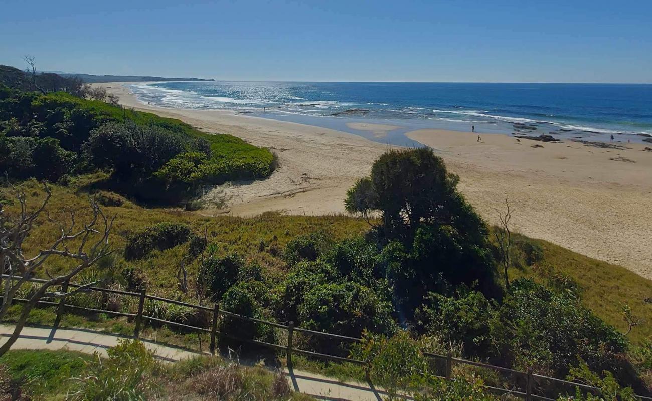 North Valla Beach'in fotoğrafı açık bej kum yüzey ile
