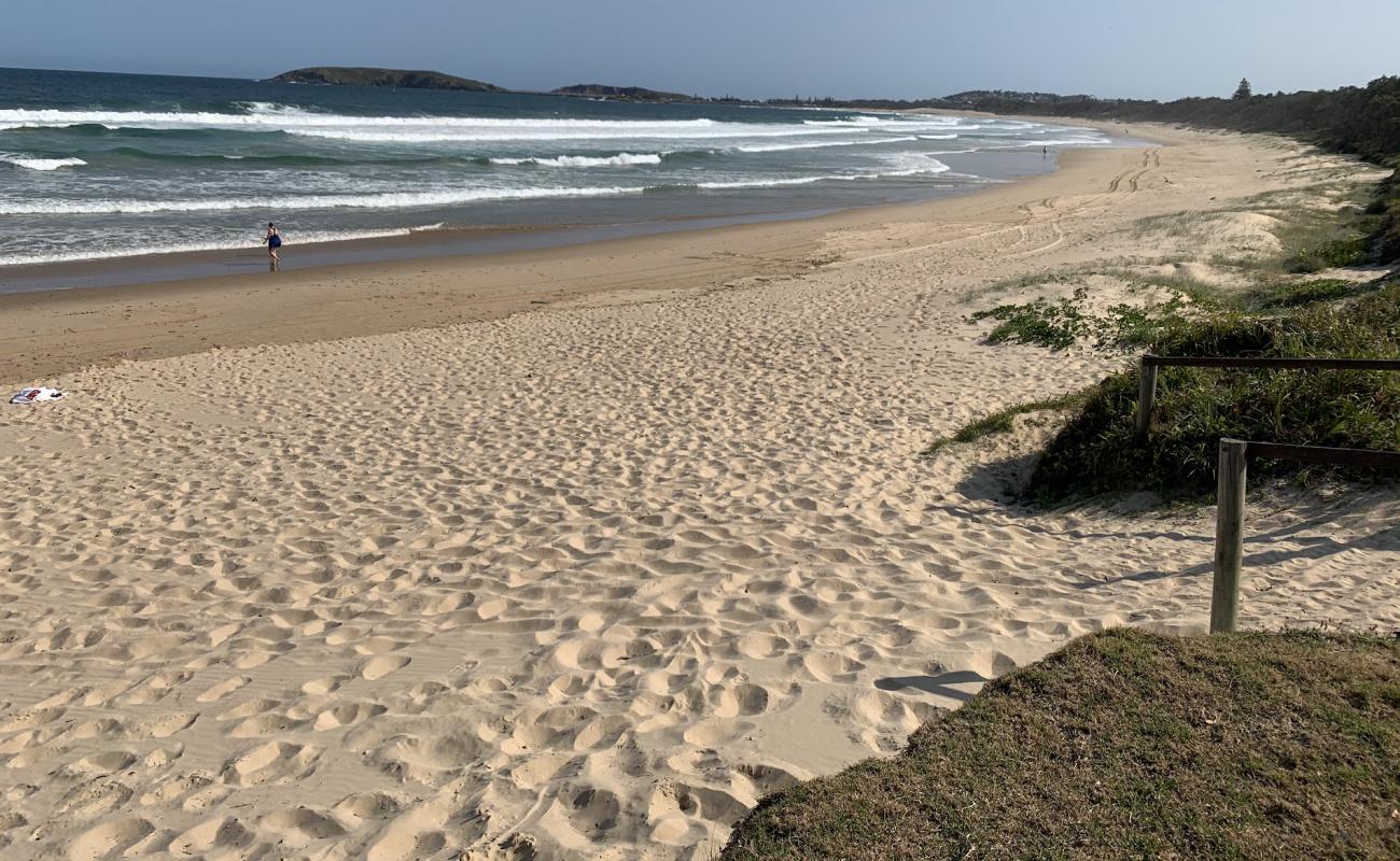 Macauleys Headland Beach'in fotoğrafı i̇nce bej kum yüzey ile