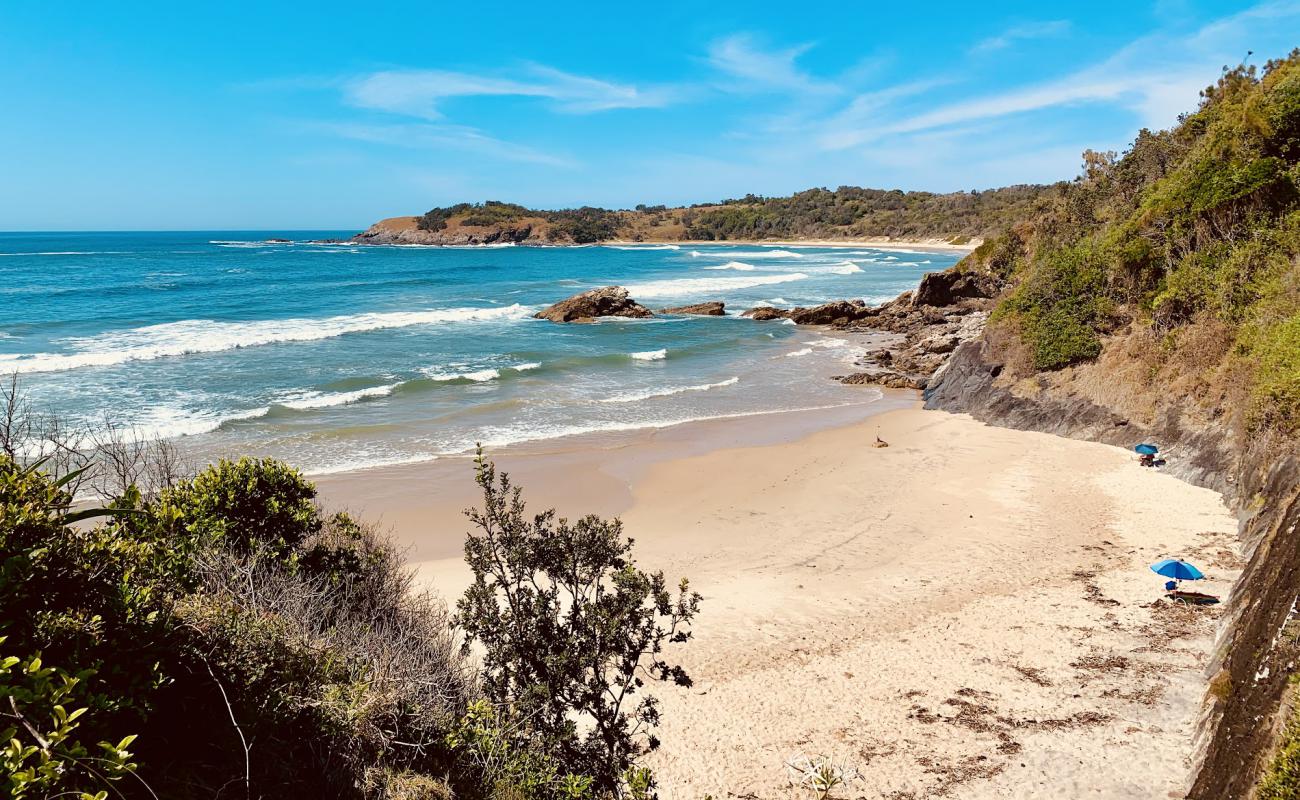 Little Diggers Beach'in fotoğrafı parlak ince kum yüzey ile