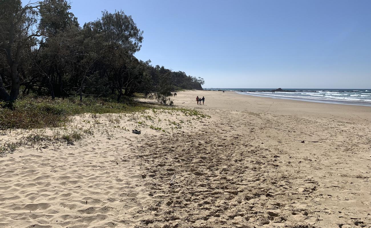 Sandy Beach'in fotoğrafı açık bej kum yüzey ile