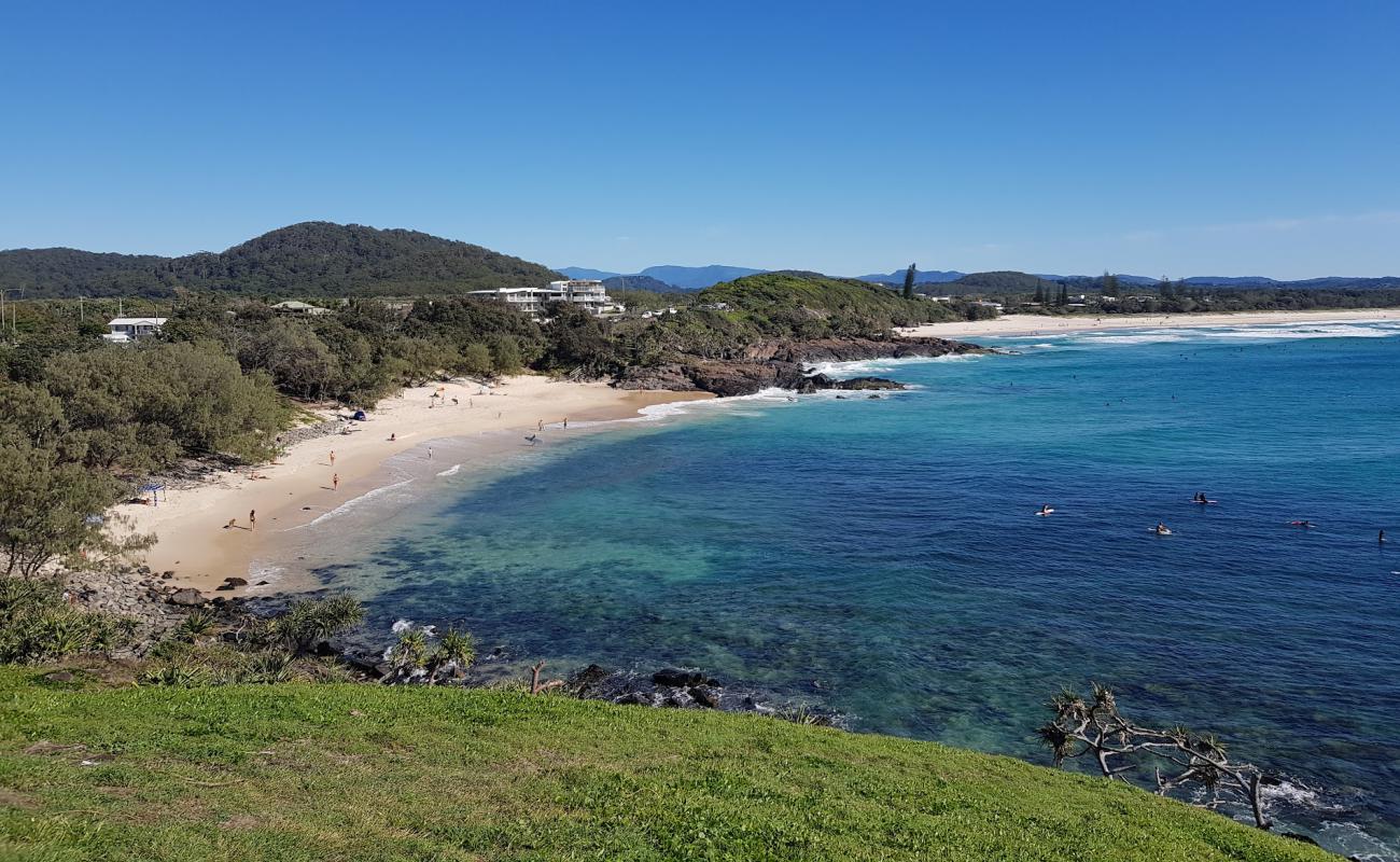 Cabarita Beach'in fotoğrafı parlak kum yüzey ile