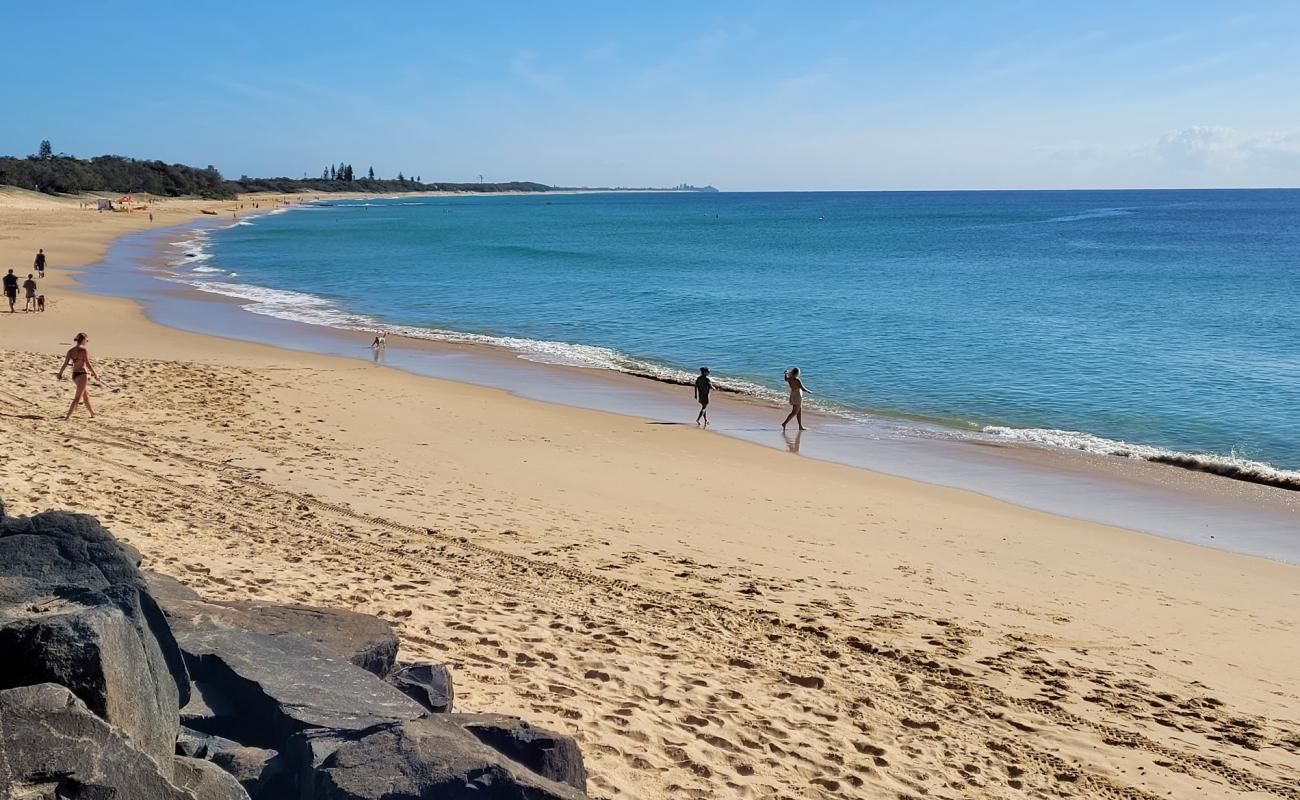 Dickey Beach'in fotoğrafı parlak kum yüzey ile