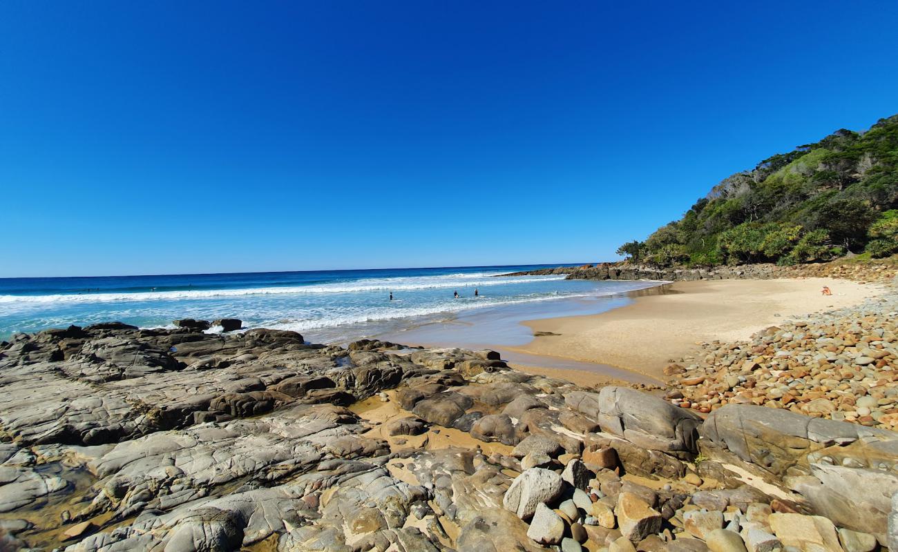 First Bay Coolum Beach'in fotoğrafı parlak kum yüzey ile