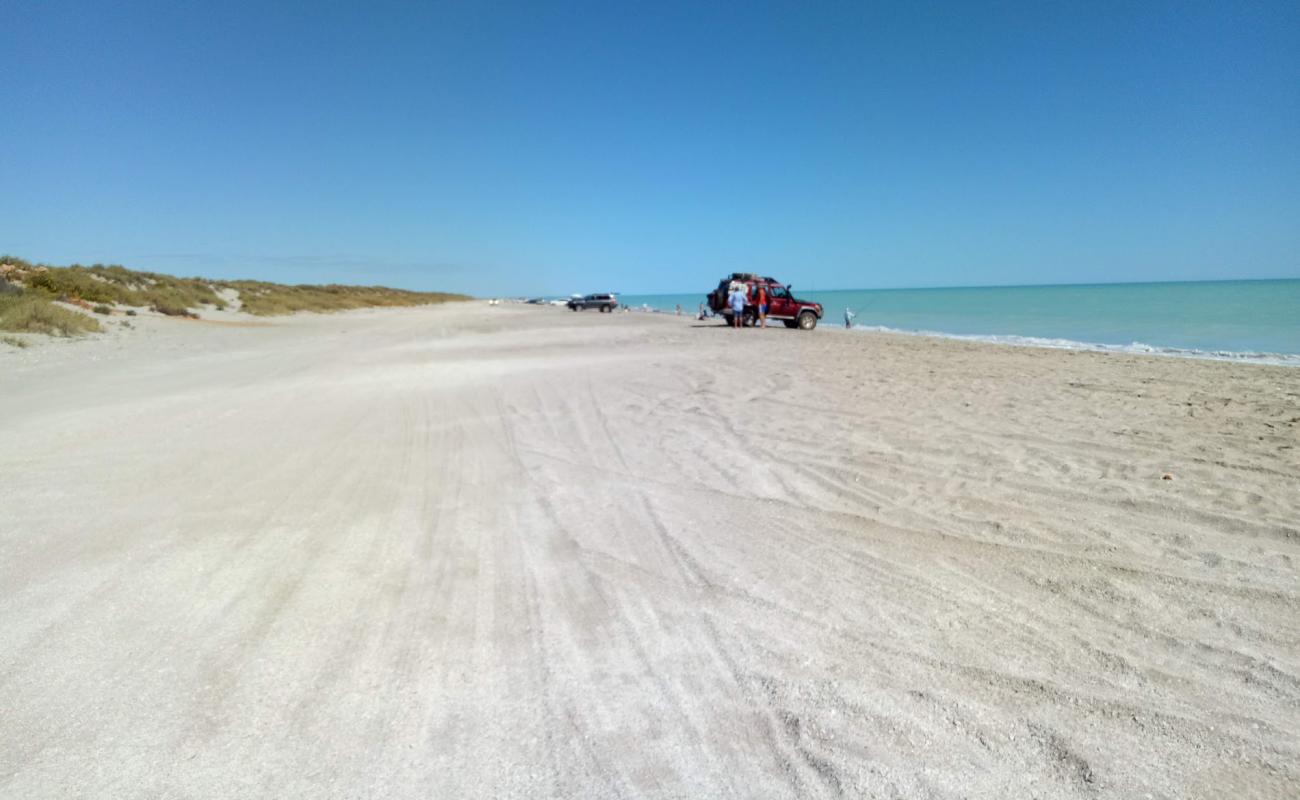 Eighty Mile Beach'in fotoğrafı açık bej kum yüzey ile