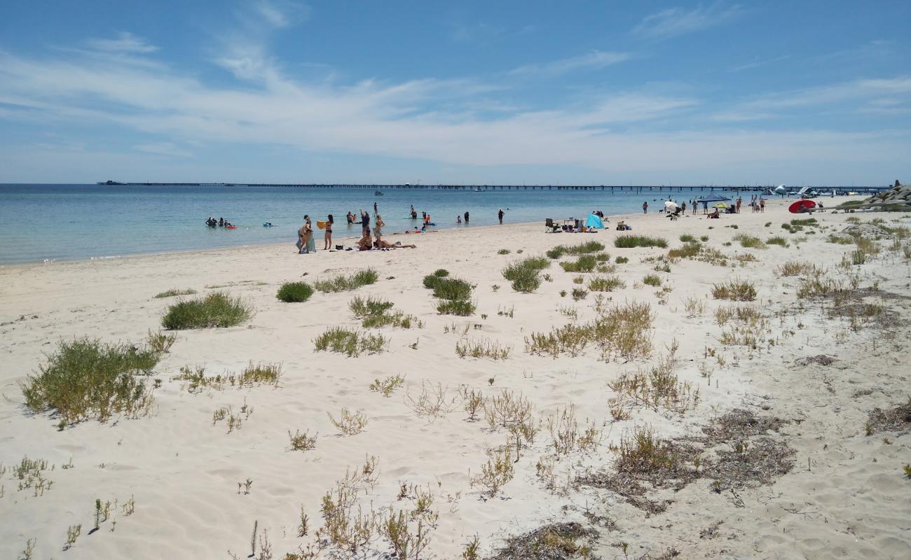 Geographe Bay'in fotoğrafı i̇nce bej kum yüzey ile