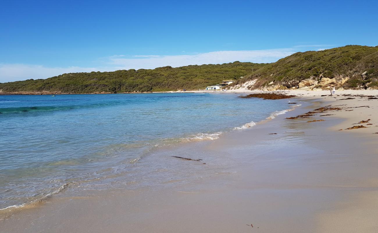 Ocean Beach'in fotoğrafı parlak kum yüzey ile