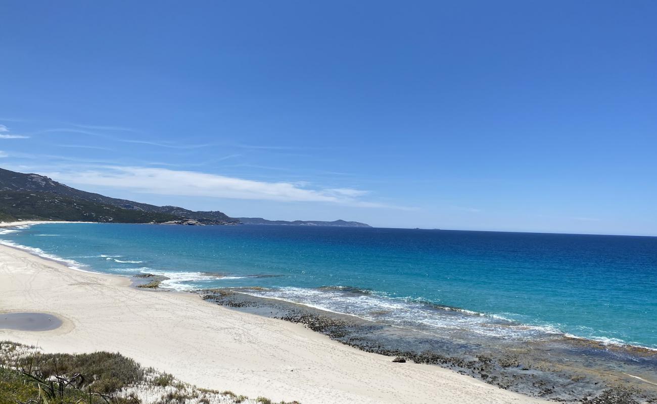 Bettys Beach II'in fotoğrafı parlak kum yüzey ile