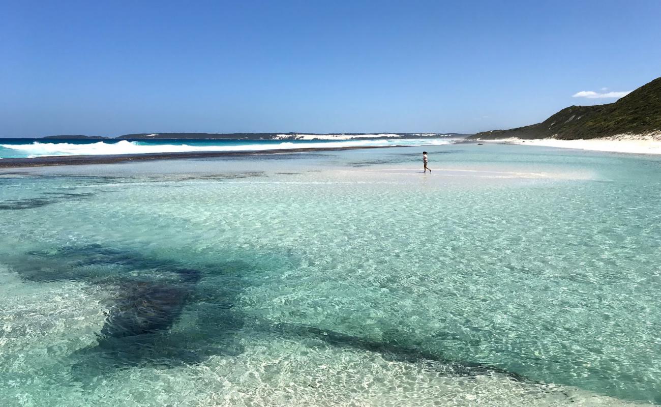 Eleven Mile Beach'in fotoğrafı parlak kum yüzey ile