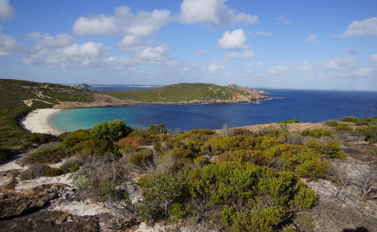 Thistle Cove Beach'in fotoğrafı beyaz kum yüzey ile