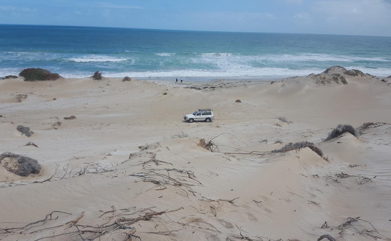 Davenport Creek Beach'in fotoğrafı beyaz kum yüzey ile