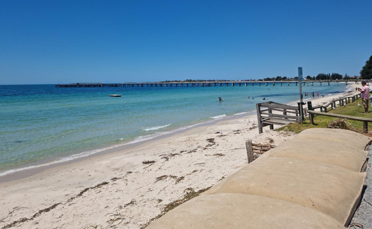 Tumby Bay Jetty'in fotoğrafı parlak kum yüzey ile