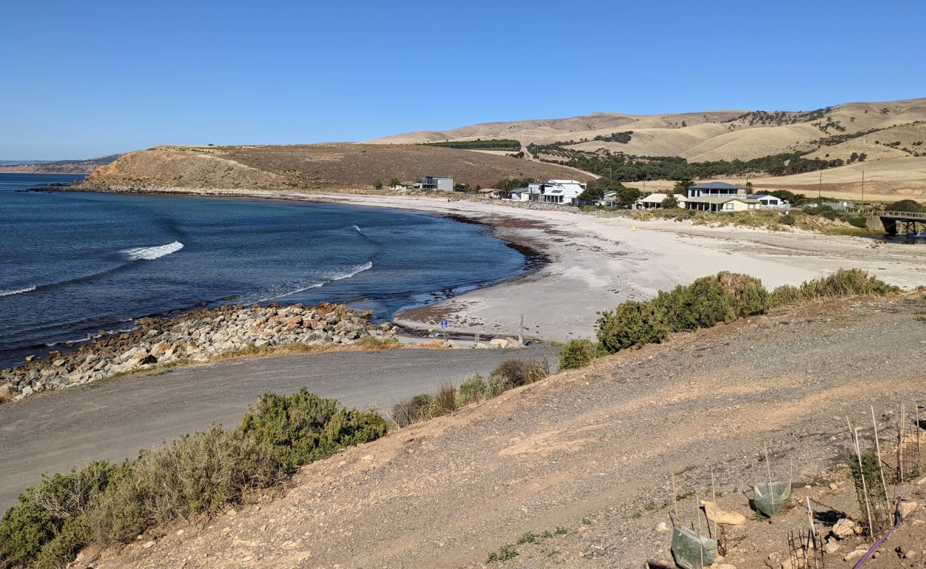 Myponga Beach'in fotoğrafı parlak kum yüzey ile