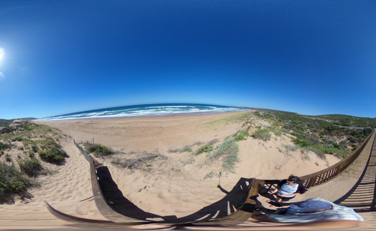 Waitpinga Beach'in fotoğrafı i̇nce bej kum yüzey ile