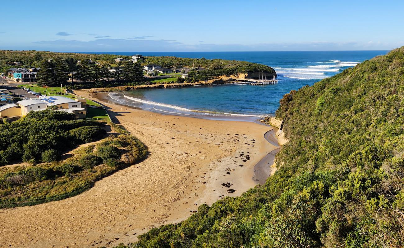 Port Campbell Beach'in fotoğrafı parlak kum yüzey ile