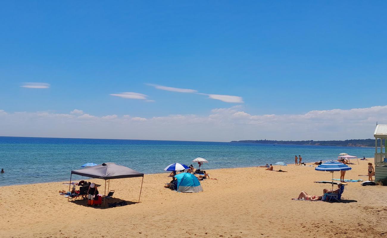 Mount Martha Beach South'in fotoğrafı açık bej kum yüzey ile