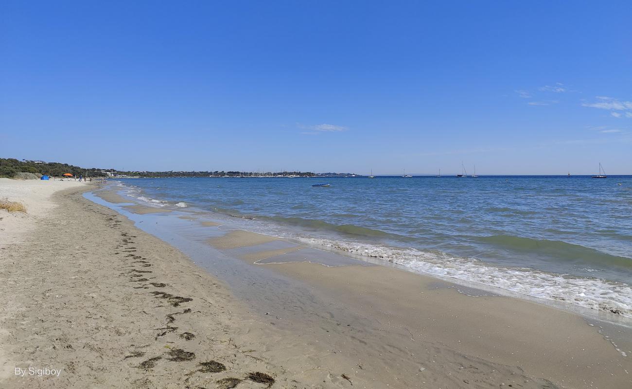 White Beach'in fotoğrafı parlak kum yüzey ile