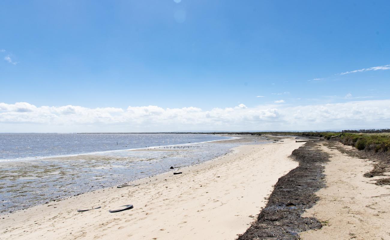 Lang Lang Beach'in fotoğrafı parlak kum yüzey ile