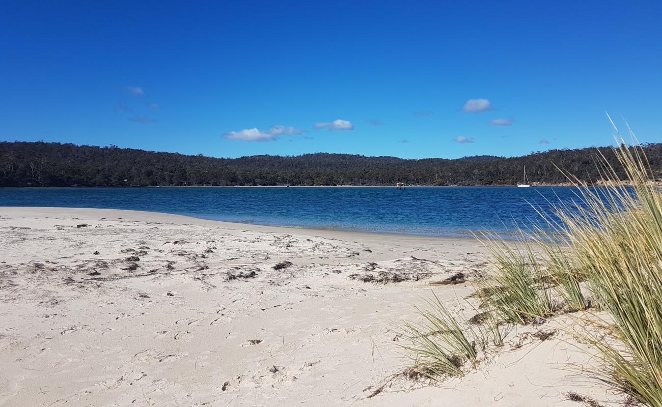 Marion Beach'in fotoğrafı parlak ince kum yüzey ile