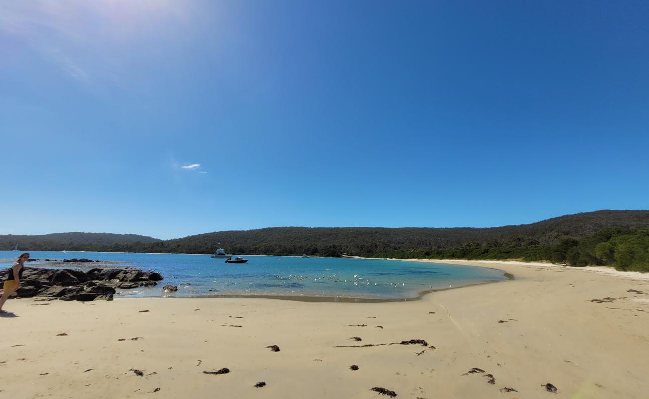 Motts Beach'in fotoğrafı parlak kum yüzey ile