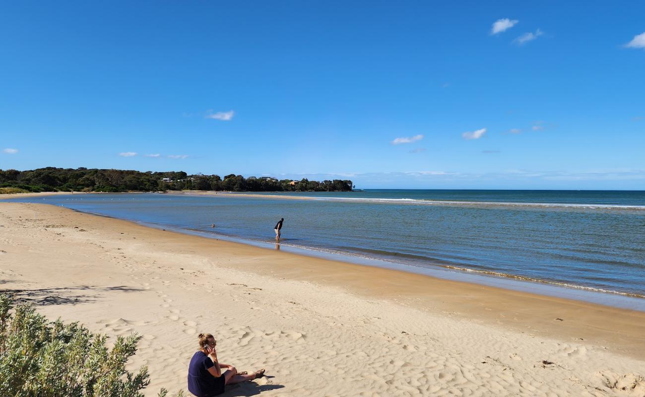 Freers Beach'in fotoğrafı açık bej kum yüzey ile