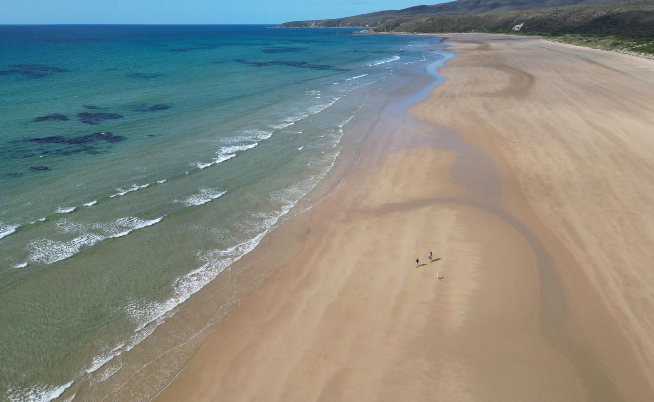 Bakers Beach'in fotoğrafı açık bej kum yüzey ile