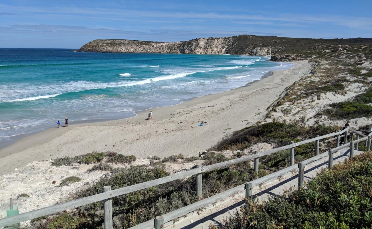 Pennington Bay Beach'in fotoğrafı parlak kum yüzey ile