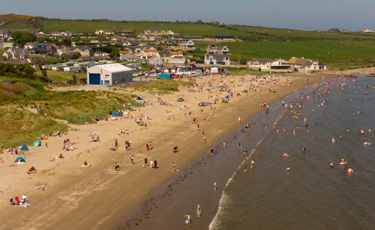 Clogherhead Beach'in fotoğrafı parlak kum yüzey ile