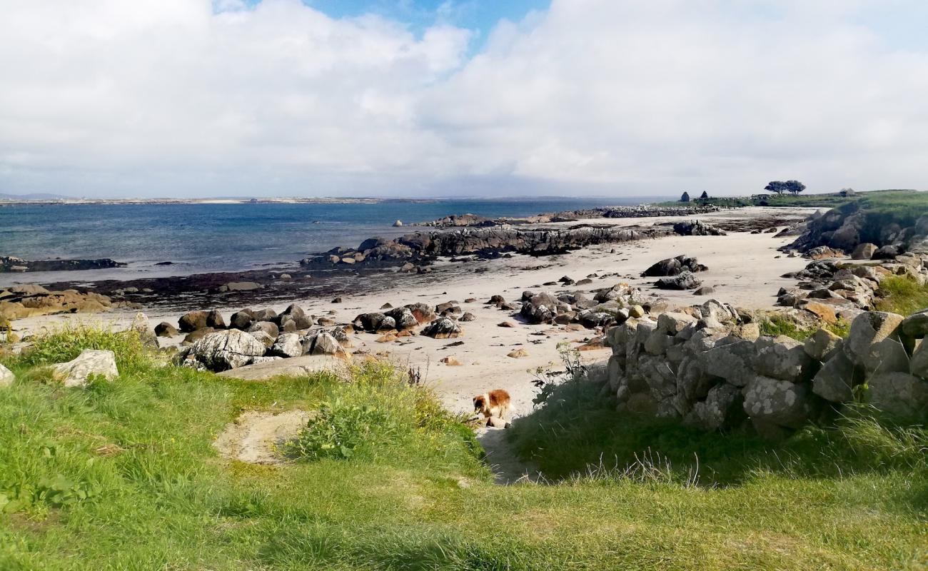 Mweenish Beach'in fotoğrafı parlak kum yüzey ile