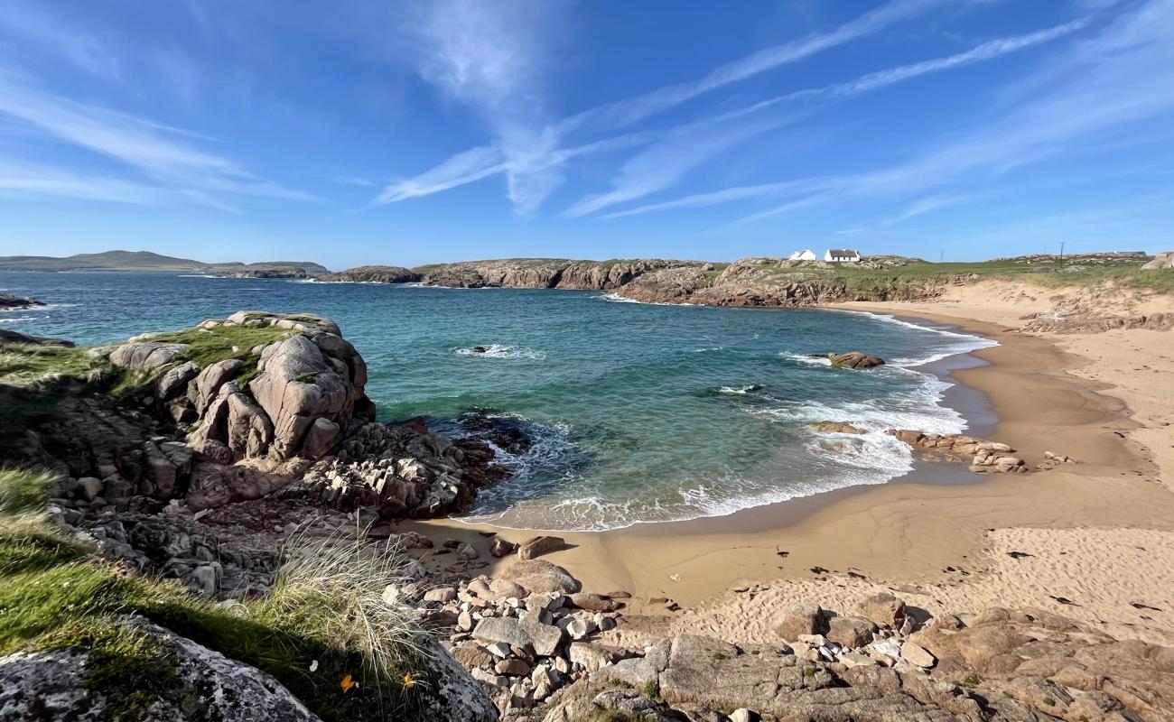 Cruit Island Wild Beach'in fotoğrafı parlak kum yüzey ile