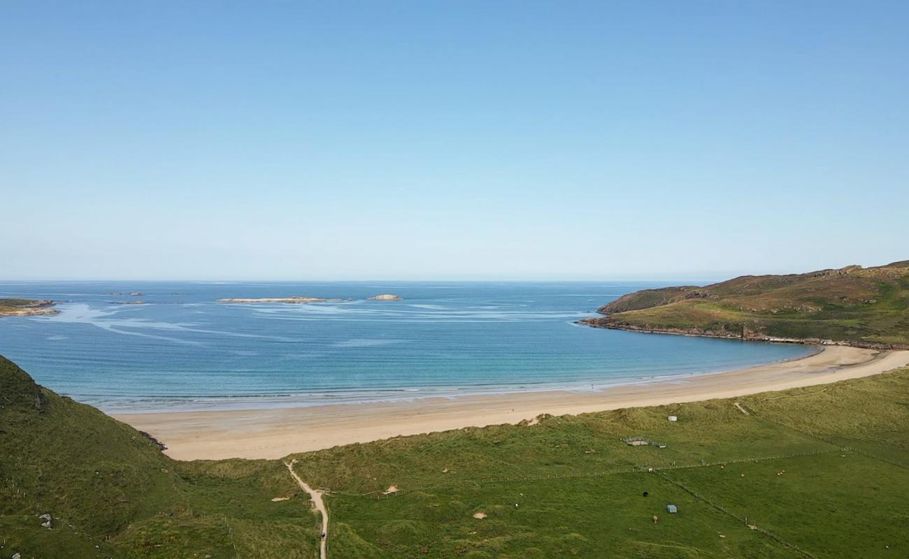 Rossan Beach'in fotoğrafı açık bej kum yüzey ile