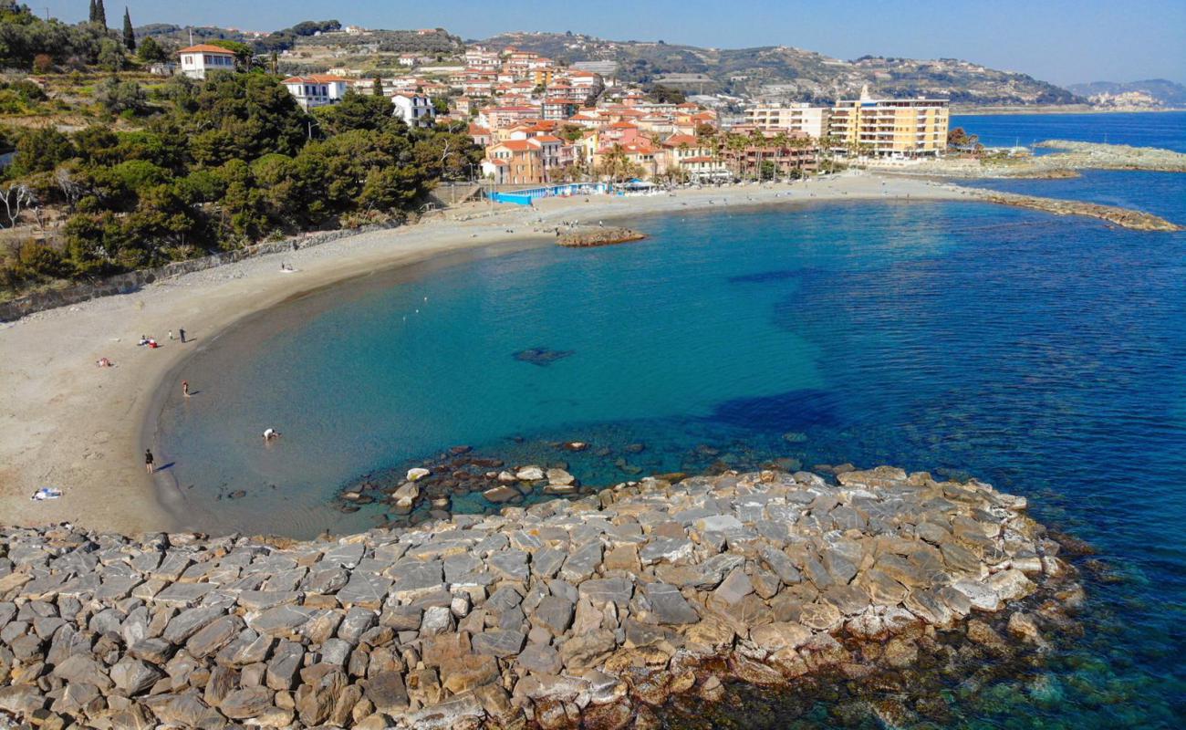 St. Lorenzo al Mare Plajı'in fotoğrafı kahverengi kum yüzey ile