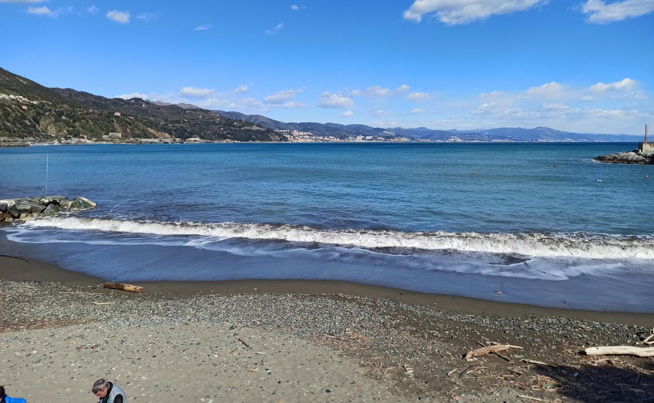 Spiaggia del Porticciolo'in fotoğrafı gri kum ve çakıllar yüzey ile