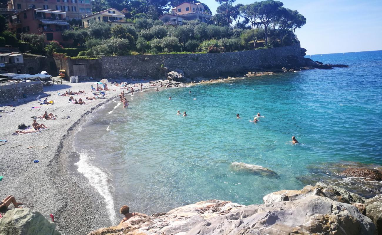 Baia Dei Frati'in fotoğrafı gri ince çakıl taş yüzey ile