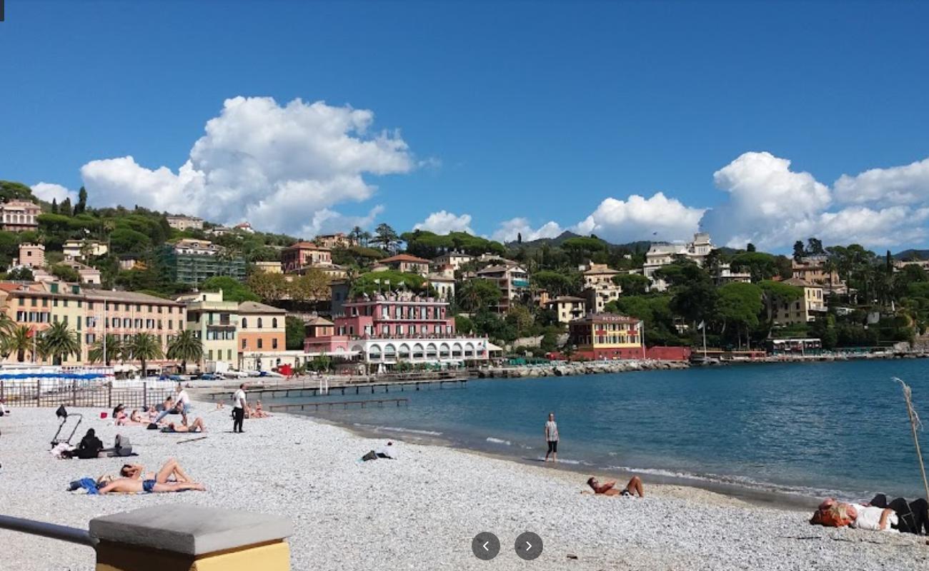 Spiaggia Regina Elena II'in fotoğrafı gri kum ve çakıl yüzey ile