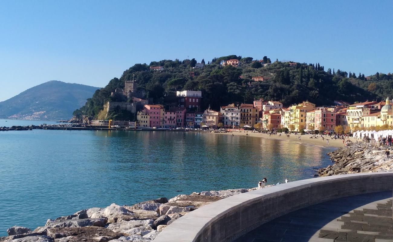 Spiaggia di San Terenzo'in fotoğrafı kahverengi kum yüzey ile