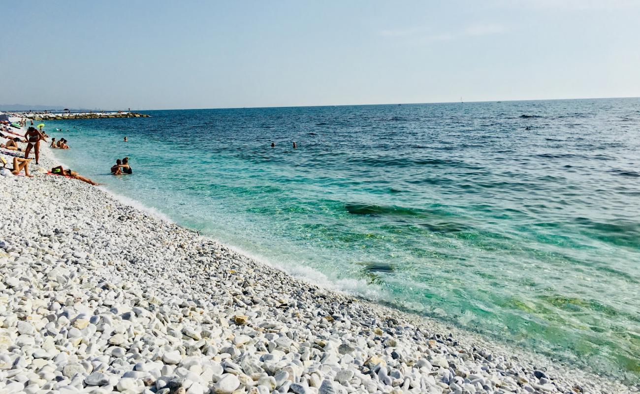 Spiaggia Marina di Pisa
'in fotoğrafı beyaz çakıl taş yüzey ile