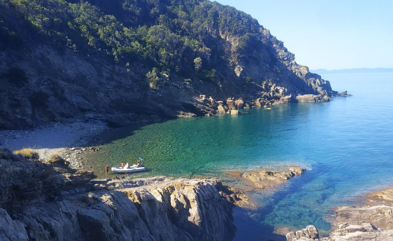 Cala del Lupo'in fotoğrafı taşlar yüzey ile