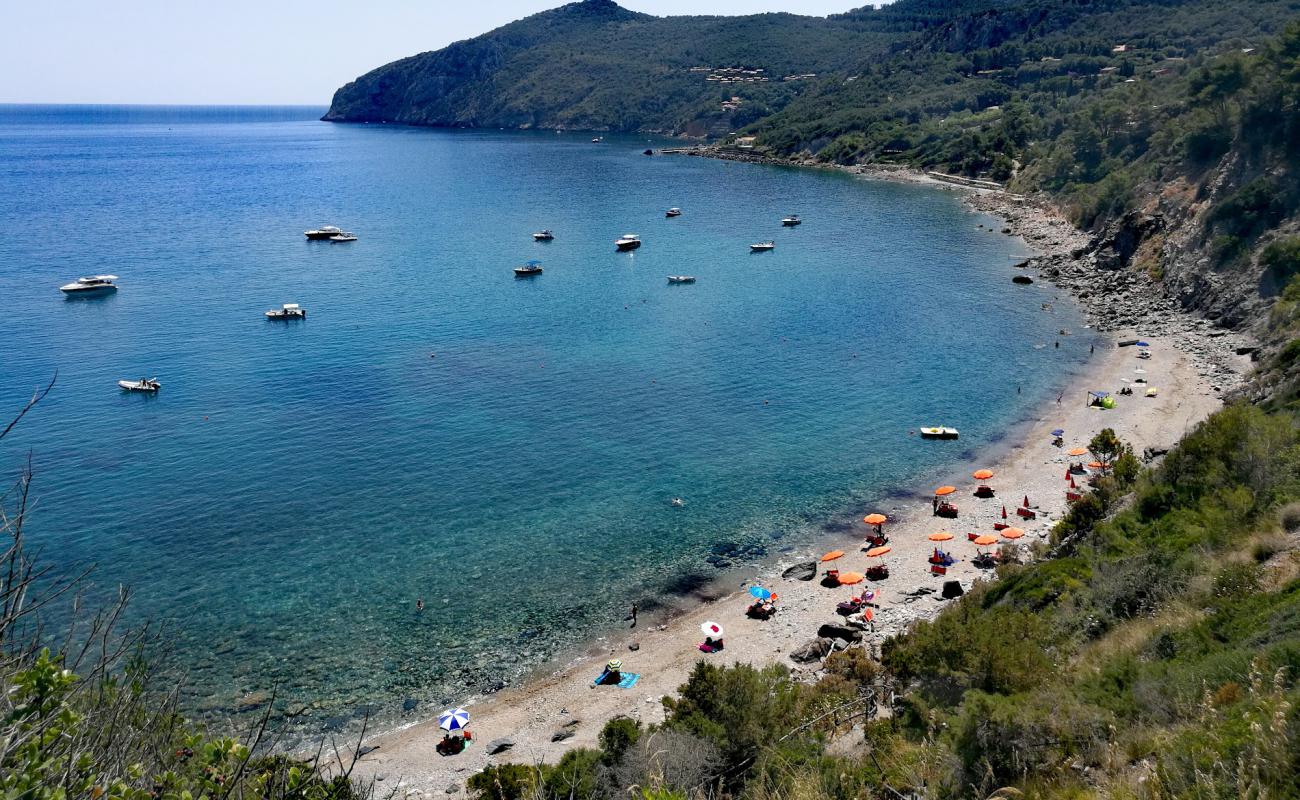 Lunga Plajı'in fotoğrafı taşlar yüzey ile