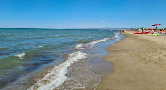 Libera di Fregene Plajı