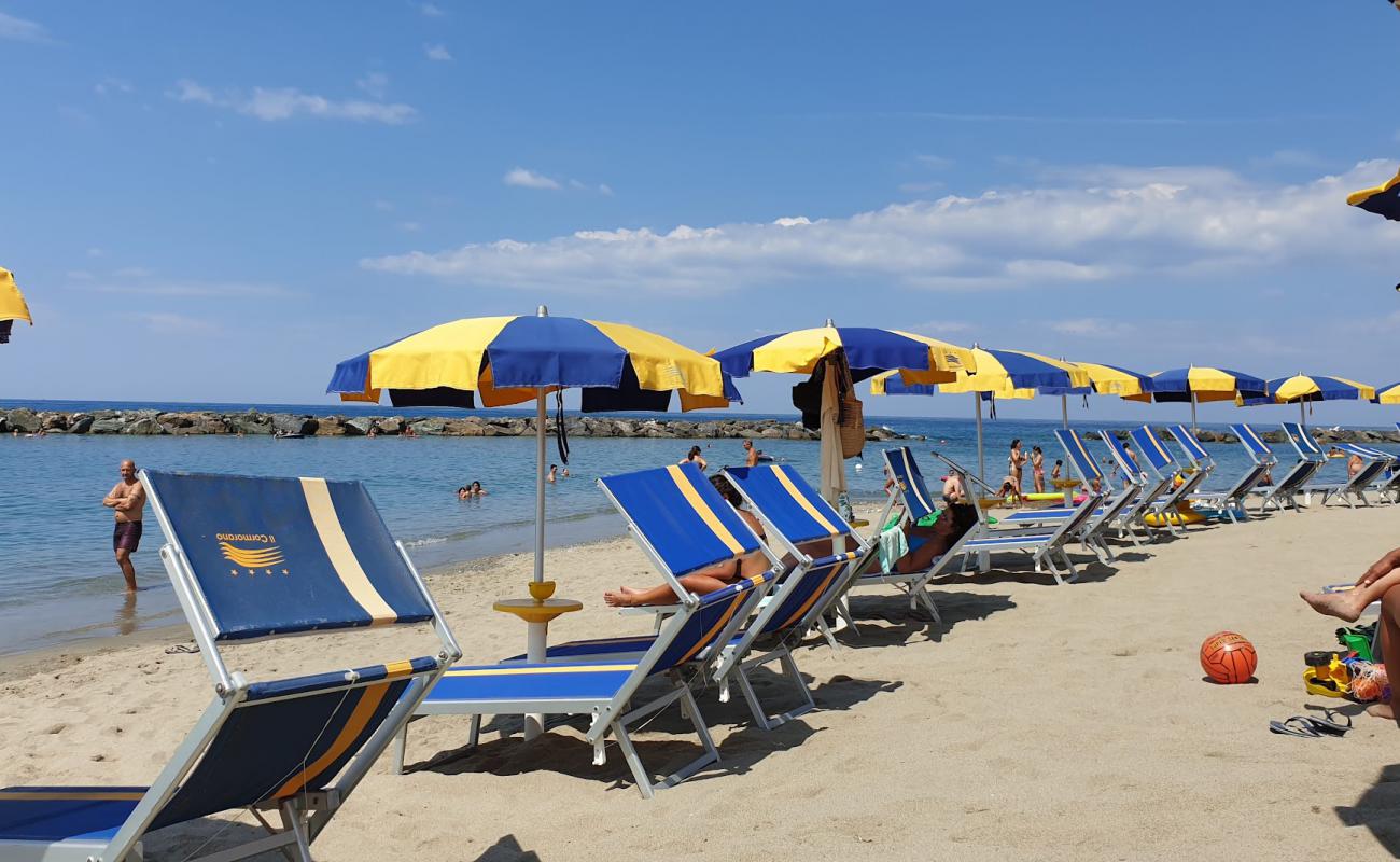 Spiaggia Belvedere Marittimo'in fotoğrafı kahverengi kum yüzey ile