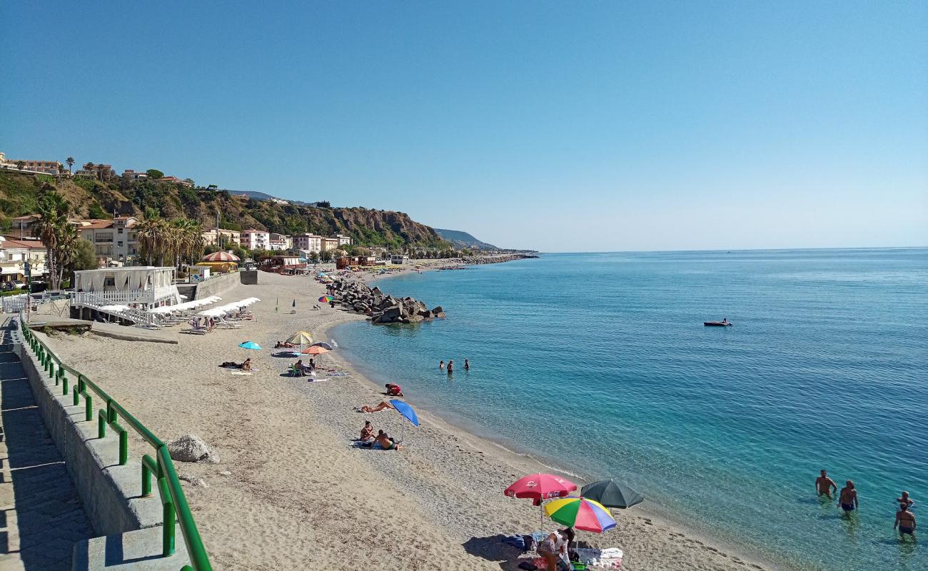 Belvedere Marittimo beach II'in fotoğrafı küçük gri çakıllar yüzey ile