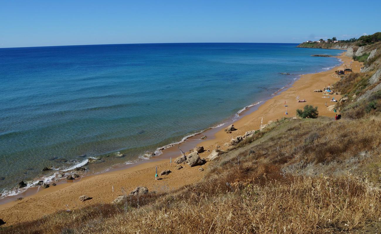 Santa Cristina beach II'in fotoğrafı kahverengi kum yüzey ile