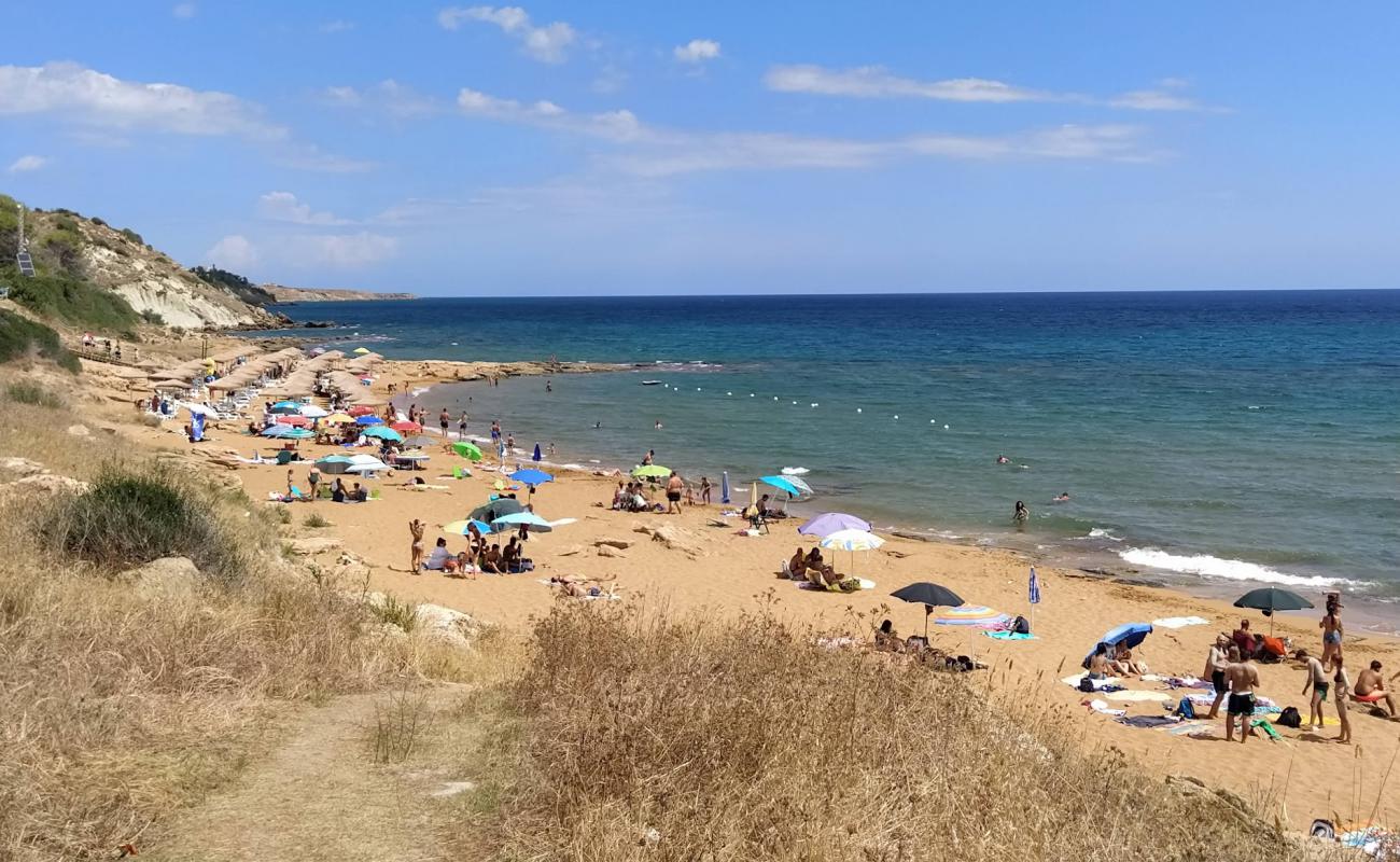 Spiagge Rosse'in fotoğrafı i̇nce kahverengi kum yüzey ile