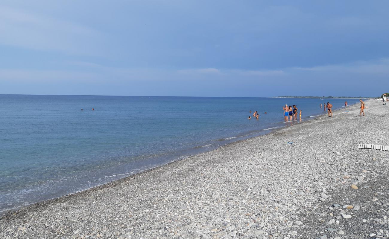 Fossa-Solfara Mare'in fotoğrafı gri kum ve çakıl yüzey ile