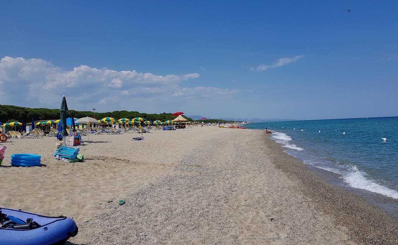 Salicetti Plajı'in fotoğrafı parlak kum yüzey ile