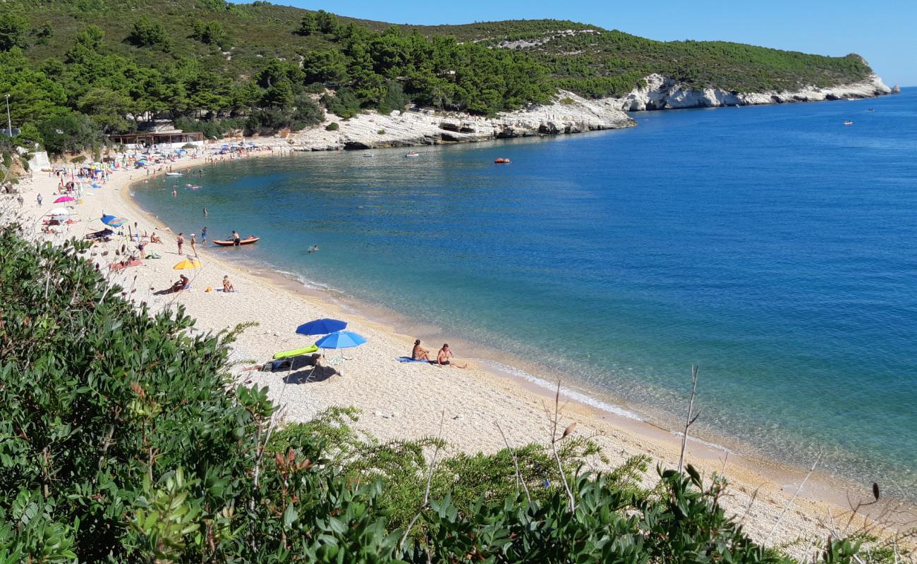 Baia di Campi'in fotoğrafı bej çakıl yüzey ile
