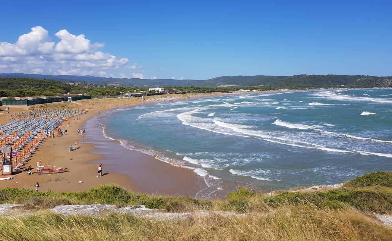 Scialmarino Beach'in fotoğrafı i̇nce bej kum yüzey ile