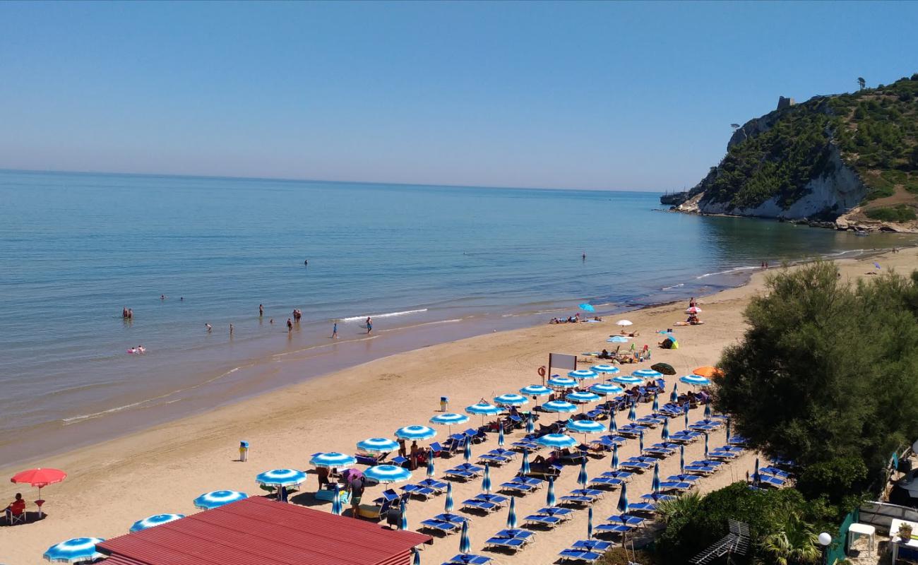 Calenelle Beach'in fotoğrafı i̇nce kahverengi kum yüzey ile